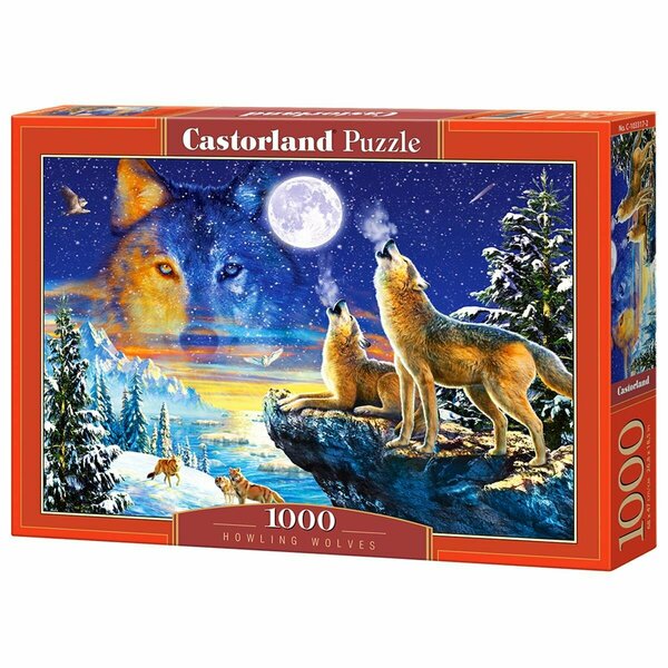 Castorland Howling Wolves Jigsaw Puzzle - 1000 Piece C-103317-2